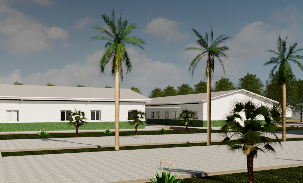 edificios centro formacion profesional angola v3